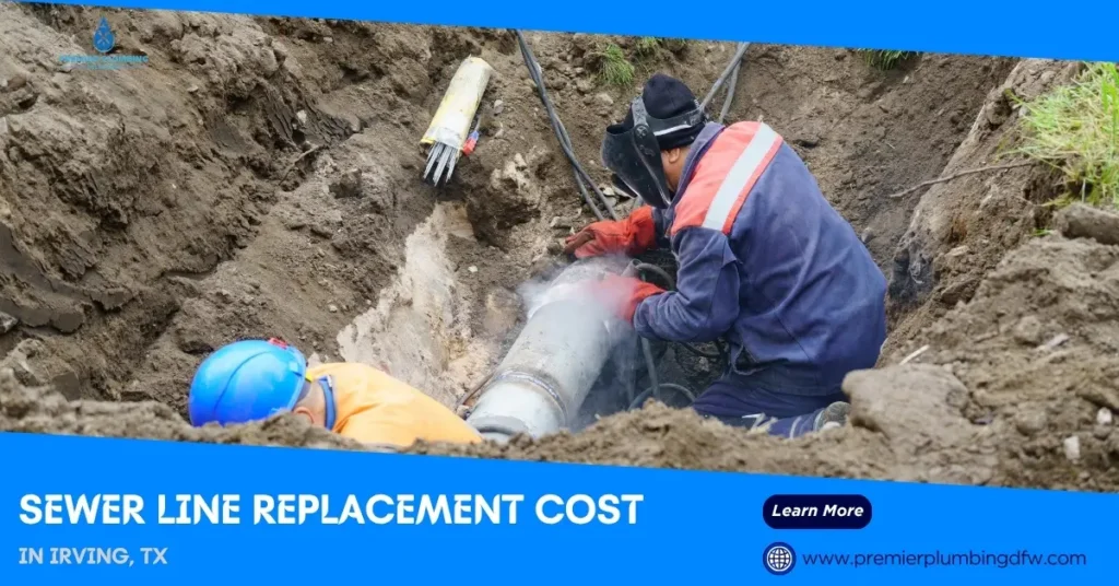 Sewer Line Replacement Cost in Irving, TX
