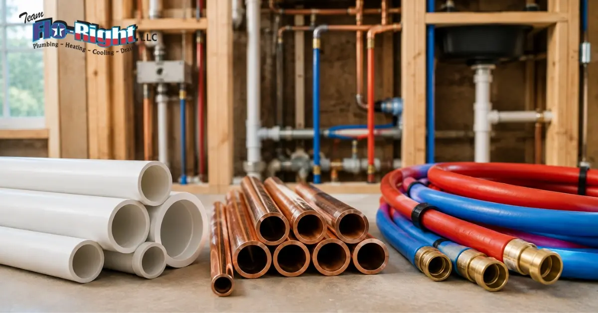 PEX vs Copper vs PVC Pipes - Best Pipe for Plumbing Installation Austin
